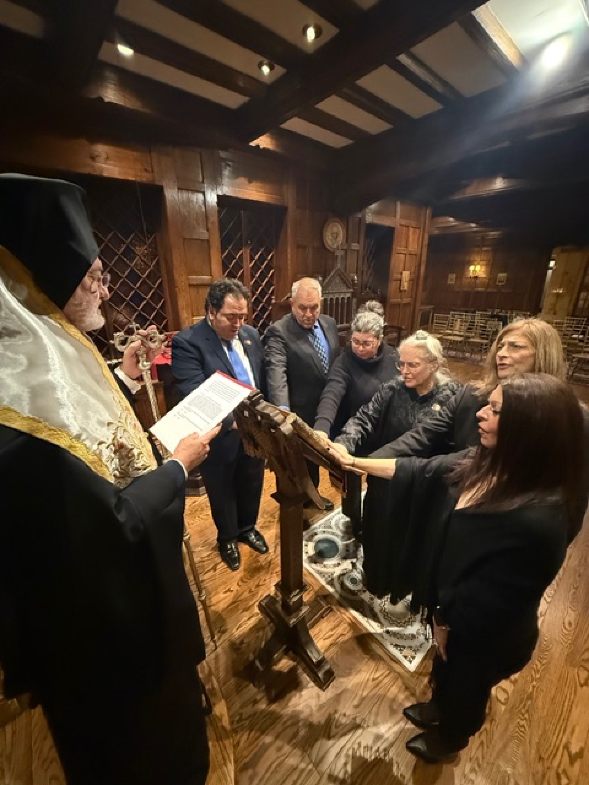 Swearing in of the board