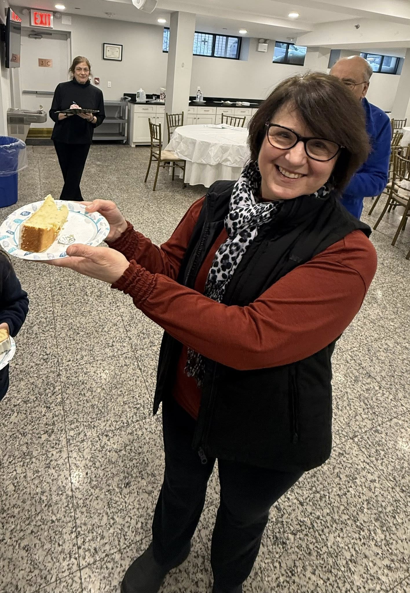 stacey gets the coin